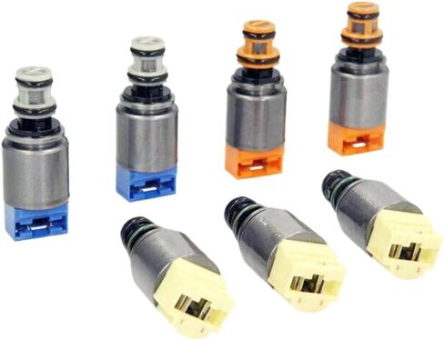7-Piece Transmission Solenoid Kit Compatible with 128i 135i 335i 550i 650i X1 X5 X6 Z4 and S5 Q5 A4 LR4 for 6HP21 6HP28 Transmissions in Kuwait