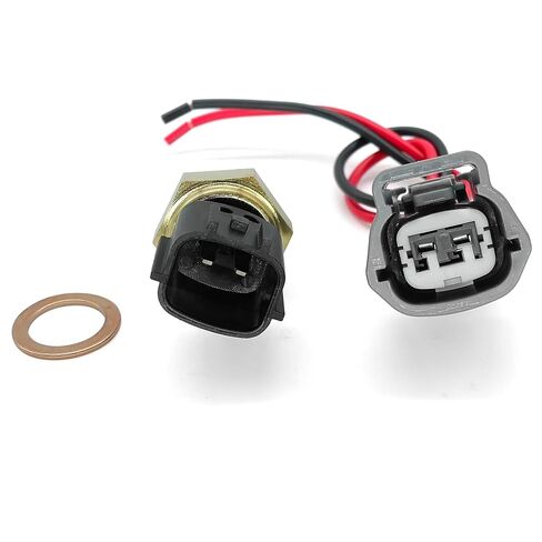 22630-7Y000 Engine Coolant Temperature Sensor W/Connector Compatible with Nissan Almera Infiniti G35 in Kuwait