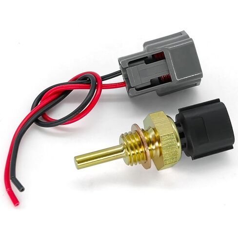 22630-7Y000 Engine Coolant Temperature Sensor W/Connector Compatible with Nissan Almera Infiniti G35 in Kuwait