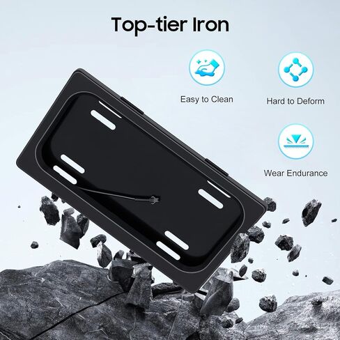 1 حزمة لوحة الترخيص الأمامية قوس حامل الإطار العلامة العالمية سحب إلى أسفل الأمامي/الخلفي إطار لوحة الترخيص الكهربائية حامل لوحة الترخيص لسيارة شاحنة فان سيارات الدفع الرباعي مع جهاز التحكم عن بعد in Kuwait