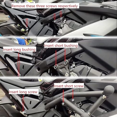 Engine Guard Highway Crash Bars Frame Sliders Side Frame Falling Protector Bumper Anti Drop for CFMOTO 675SS 675NK 2024 2025 Motorcycle Protection from Drops Accessories,CFMOTO 675SS Accessories in Kuwait