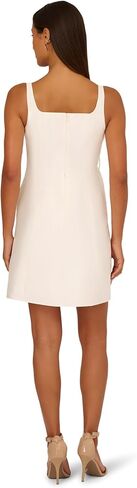 Adrianna Papell Women's Beaded Petal Mikado Dress in Saudi Arabia