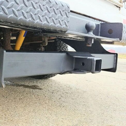 HECASA الفئة 5 مقطورة 2 بوصة جهاز استقبال وصلة الجر متوافق مع Ford 1999-2016 F-250 F-350 2008-2015 F-450 Super Duty 17000 LBS استبدال لرقم القطعة 15410 V Class in Saudi Arabia