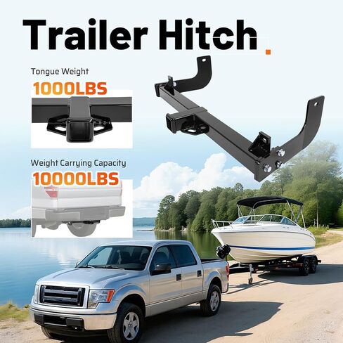 وصلة ربط المقطورة من الفئة 4، جهاز استقبال 2 بوصة متوافق مع جهاز استقبال وصلة المقطورة Ford F-150 2009-2014 in Kuwait