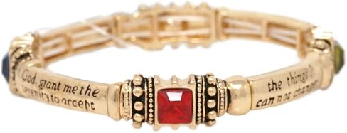 4031364 Serenity Prayer Stretch Bracelet 12 Step Prayer AA Sobriety God Grant Me in Saudi Arabia