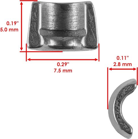 Caltric Cylinder Head Intake Exhaust Valve Kit Compatible with Honda CRF70F 2004-2012 in Saudi Arabia