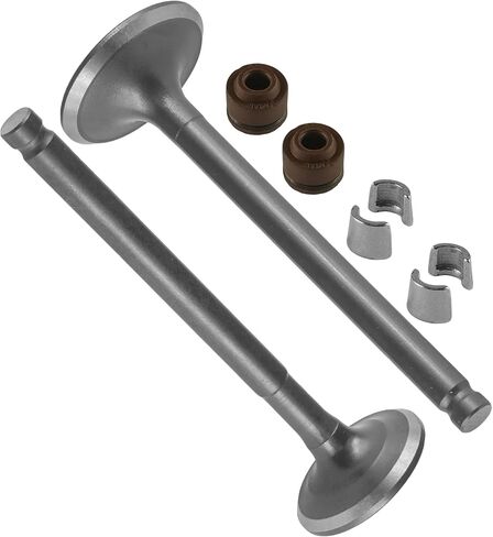 Caltric Cylinder Head Intake Exhaust Valve Kit Compatible with Honda CRF70F 2004-2012 in Saudi Arabia