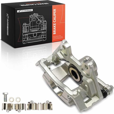 A-Premium Disc Brake Caliper Assembly with Bracket Compatible with Jeep Vehicles - JL Series Wrangler 2018-2023 - Rear Right Passenger Side in Saudi Arabia