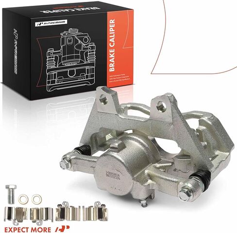A-Premium Disc Brake Caliper Assembly with Bracket Compatible with Jeep Vehicles - JL Series Wrangler 2018-2023 - Rear Right Passenger Side in Saudi Arabia