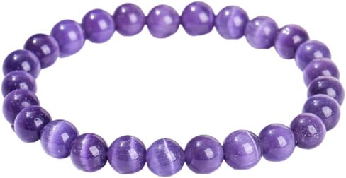 DATOA 8MM Natural Powerful Selenite Bracelet Inspiration Crystal Energy Stone Concentration Spirituality Handmade Fashion Jewelry Gift for Women in Saudi Arabia