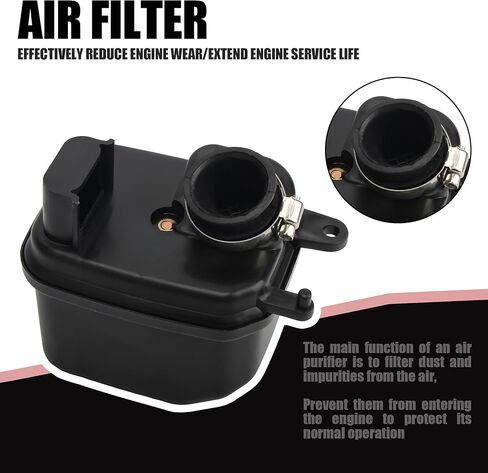 PowerMotor الهواء منظف المرشّح صندوق الإسكان الجمعية استبدال ل PW50 PY50 QT50 Y-Zinger 1981-2009 دراجة الجيب الترابية دراجة نارية in Saudi Arabia
