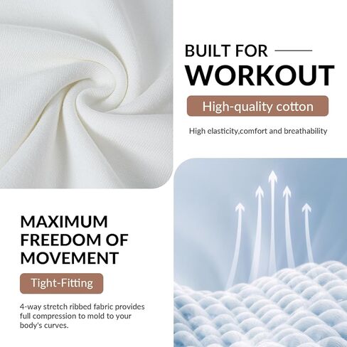 4Pairs Women Striped Cotton Crew Socks, Athletic Running Socks for Sport, Home,Office, School, Size 6-9 in Kuwait