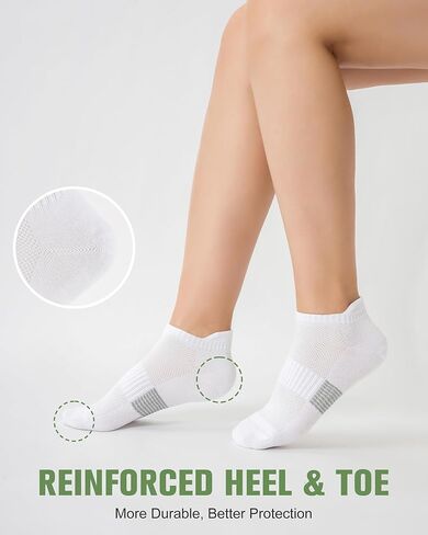 Ankle Socks for Women, 6 Pairs Breathable Bamboo Viscose Low Cut Thin Socks,Moisture Wicking Casual Sports Running in Saudi Arabia