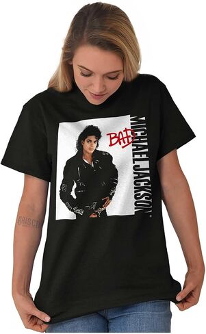 تي شيرت مايكل جاكسون "Bad" (أسود) (متوسط) in Kuwait