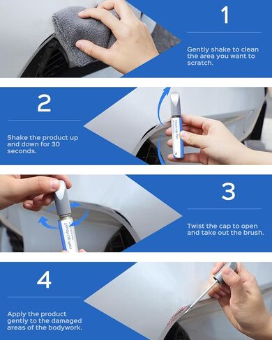 Touch Up Paint Compatible with Nissan Exact Match Chips and Nicks Touch Up (Atlantic Gray Metallic(KBZ)) in Kuwait