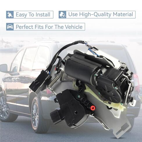 68030379AG 68030379AA Rear Left Door Lock Latch Actuator Fit for Chrysler Town & Country 2008-2015,Dodge Grand Caravan 2008-2018,Ram C/V 12-14 Rear Driver Side Door Latch Assembly 5020769AB,5020769AC in Kuwait