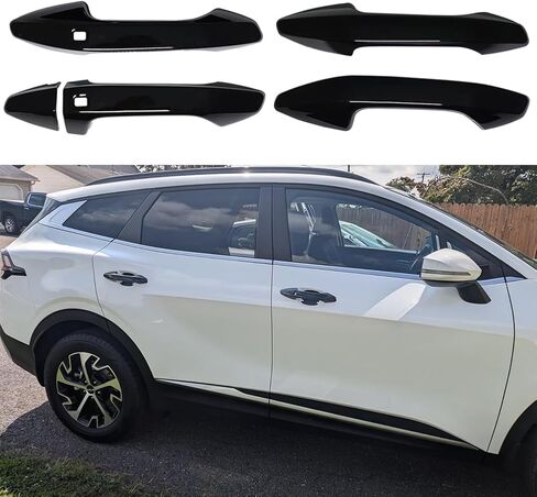 Door Handle Cover Compatible for 2023 2024 2025 Kia Sportage Accessories (North American Version) in Saudi Arabia