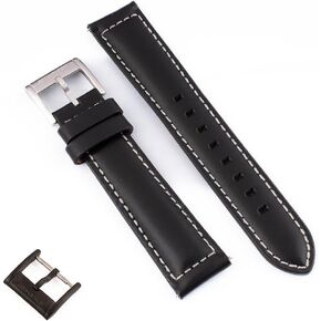 StrapHabit Horween Chromexcel Leather Watch Strap - Quick Release Watch Band Replacement - for Men and Women 20mm 22mm in Kuwait