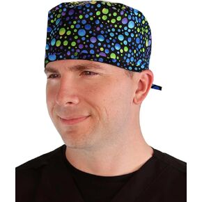 Sparkling EARTH Unisex Classic Surgical Style Scrub Cap - 100% Cotton - Made in The USA! in Kuwait
