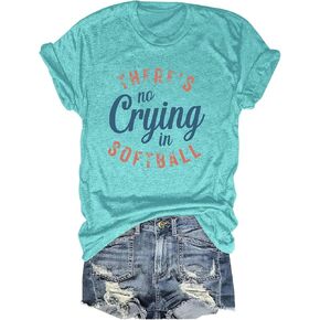 Softball Lover Mom T Shirt Grandma Baseball Softball Graphic Mama Coach Women Gift Sport Mom Must Have Essential in Saudi Arabia