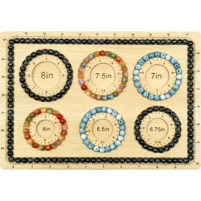 لوحات خرز بيتويسوسو لصنع المجوهرات، لوحة خرز من الخيزران لصنع أساور المجوهرات، لوحة خرز السوار، لوحة خرز السوار للسوار، مستلزمات صناعة المجوهرات، القلائد، صغيرة الحجم بنفسك in Kuwait