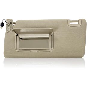 Sun Visor Fit for Nissan Frontier 2005-2021 for Nissan Xterra 2005-2015 Replace 96401- EA001 96401- EA002 with Light with Makeup Mirror (Left Driver Side (Grey)) in Kuwait