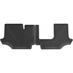 سجادات أرضية WeatherTech مناسبة لجميع الأحوال الجوية لسيارة VW Atlas الصف الثالث (W658)، أسود in Kuwait