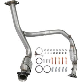 Catalytic Converter Compatible with 2007-2008 Avalanche, Suburban, Yukon XL 1500, 2007-2010 Sierra 1500, 4.3/4.8/5.3/6.0L, 645459, 50450, OPCG4052A, 776426, 776368, Manifold Catalytic Converter in Kuwait
