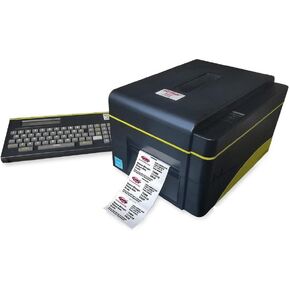 CUTE THINGS & CC Striker III V4.0 نظام طباعة تذكير بخدمة الزيت - نظام طابعة تذكير بتغيير الزيت مع لوحة مفاتيح وحبر و500 ملصق خدمة. in Kuwait