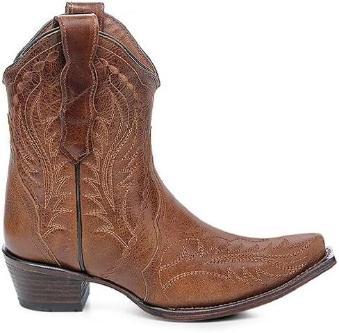 Circle G Women's Western Booties Snip Toe - L6247 9 M US in Saudi Arabia