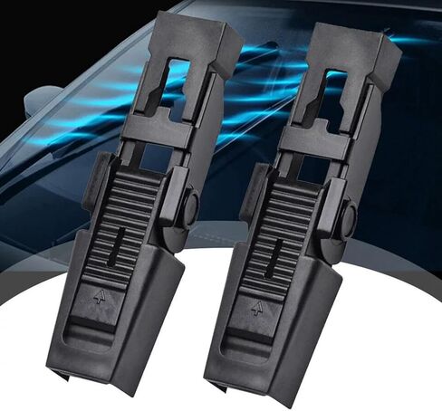 2pcs Front Windshield Wiper Blade Arm Lock Retaining Clip For BMW 5 E39 Audi A4 B6 8E/8H Peugeot 607 OE# DKW100020 Car Replacement in Saudi Arabia