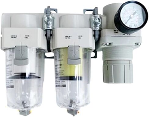 1 قطعة وحدات F.R.L. الوحدات فلتر هواء + منظم + أداة تشحيم سلسلة AC-A AC20C AC30 AC40C AC20C-02G/02DG/02E/02DE-A(AC20C-02G-A) in Saudi Arabia