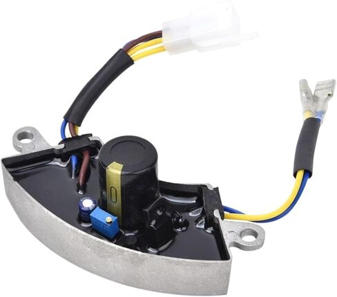 1pcs Automatic Voltage Regulator 2~3kw Petrol Generator Automatic Voltage Regulator Adjustable Single Phase Voltage Stabilizer Gasoline Generator Spare Parts in Saudi Arabia