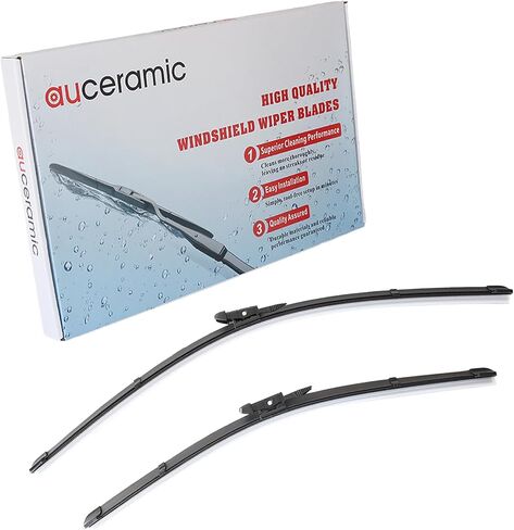 شفرة ممسحة الزجاج الأمامي 61612219147 من AUCERAMIC تناسب 2014-2021 BMW 220i 228i 230i 2017-2021 M2 M235i M240i xDrive Base Coupe قابلة للتحويل ببابين dohc توربو - 22 بوصة 18 بوصة 61615A43583 in Saudi Arabia