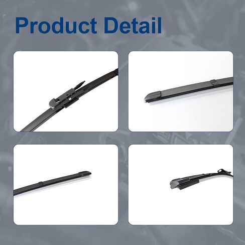 شفرة ممسحة الزجاج الأمامي 61612219147 من AUCERAMIC تناسب 2014-2021 BMW 220i 228i 230i 2017-2021 M2 M235i M240i xDrive Base Coupe قابلة للتحويل ببابين dohc توربو - 22 بوصة 18 بوصة 61615A43583 in Saudi Arabia