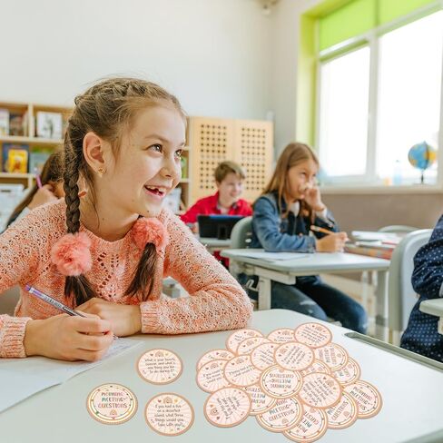 150 Morning Meeting Chips for Kids Classroom Question Cards Student Response Card Conversation Starter for PreK Teacher Student Icebreaker Activity Communication Listening Vocabulary Skill Improve in Kuwait