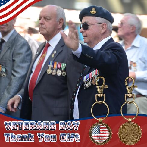 Tondiamo 20 Pcs American Flag Keychains May You Be Proud 250th Anniversary USA Souvenir Gifts for Patriot Veterans in Saudi Arabia