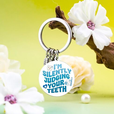 مساعد الأسنان اكسسوارات الأسنان المفاتيح صحة الأسنان هدايا طبيب الأسنان هدايا للنساء الرجال طالب التخرج التقاعد هدية عيد ميلاد لطبيب الأسنان in Kuwait