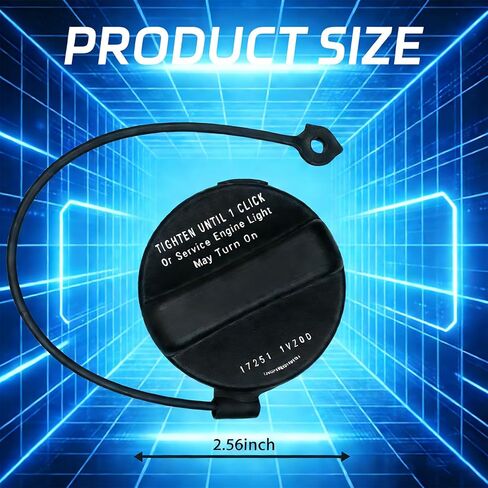 Fuel Tank Cap Gas Cap, Compatible with Nissan 2013-2018 Altima, 2012-2019 Frontier, 2015-2020 Murano, 2013-2019 Pathfinder, 2012-2019 Versa, Infiniti JX35 QX60, Replace# 17251-3JA0A in Kuwait