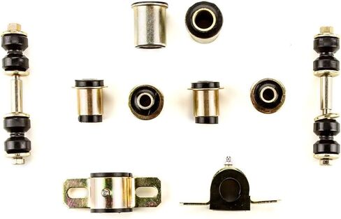 Front Side Black Steering & Suspension Bushings Bushing Set for Plymouth for Duster 1973-1976 for Valiant 1973-1976 in Kuwait