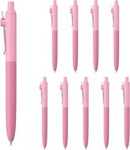 Mitsubishi Pencil Uniball ZENTO Standard 0.5 Straight Grey Rollerball Pen 10 Pens UBNZSC05.61 10P in Saudi Arabia