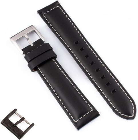 StrapHabit Horween Chromexcel Leather Watch Strap - Quick Release Watch Band Replacement - for Men and Women 20mm 22mm in Kuwait