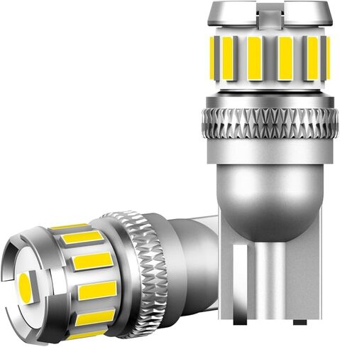 2 قطعة W5W T10 LED مصباح Canbus وقوف السيارات مصابيح داخلية ل A3 A6 A5 8p B6 B8 B7 B5 C6 S3 S4 RS3 TT Q5 Q7 100 300 (أحمر) in Kuwait