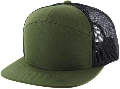 Afterprints Kamel 707 قبعة سائق الشاحنة ذات لوحة Snapback، قبعة بيسبول شبكية خلفية قابلة للتعديل in Kuwait