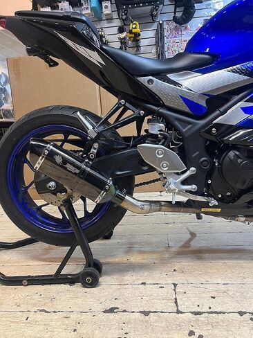 Muffler Exhaust Mid Pipe Kit For YZF-R3 MT-03 2015-2025 Slip On in Saudi Arabia