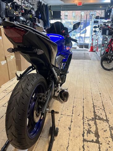 Muffler Exhaust Mid Pipe Kit For YZF-R3 MT-03 2015-2025 Slip On in Saudi Arabia