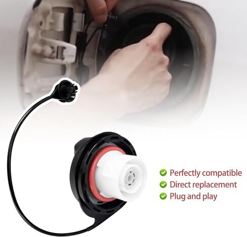 Gas Cap Fuel Cap Fit for Isuzu NPR NPR-HD 2004-2009 2012-2019 Replace 8-20914-961-0 8-10352-662-0 8-15255-561-0 8-15947-590-0 8-25804-548-0 8-25820-825-0 8209149610 10352662 in Kuwait