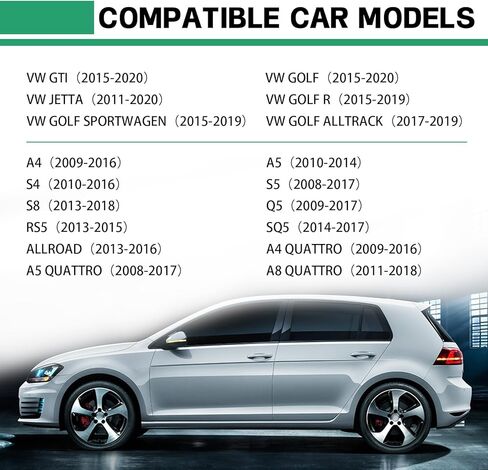 Gas Cap Fuel Cap Compatible with VW Golf 2015-2020, Jetta 2011-2020, Compatible with Audi A4 2009-2016, A5 2010-2014, S4 2010-2016 etc, Replace OE# 5C0201550T in Saudi Arabia