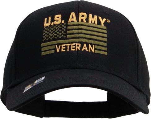 e4Hats.com U.S. Army Veteran Flag Embroidered Low Profile Cap in Saudi Arabia