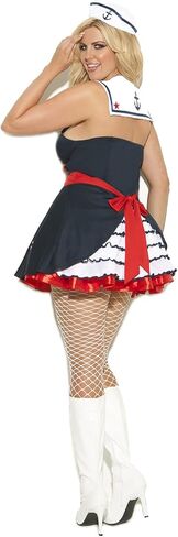 زي فستان بحار أهوي مثير بمقاس كبير من ميسوتيكا in Kuwait